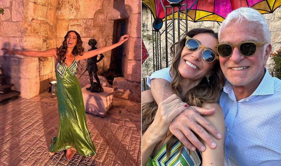 Mônica Martelli posta foto rara com o namorado em viagem romântica a Jerusalém — Foto: Instagram