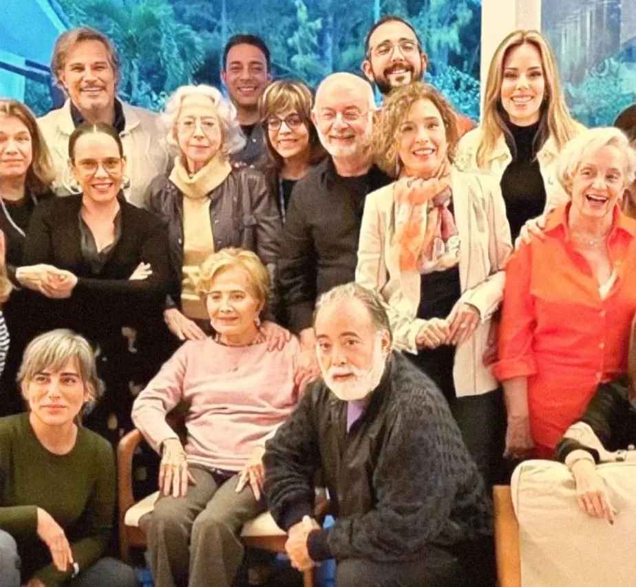 Gloria Menezes reaparece em almoço com Fernanda Montenegro, Tony Ramos e grande estrelas - Foto: Reprodução/Instagram