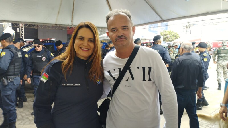 Prefeita Sheila Lemos e Tyrone Azevedo - Foto: Reprodução 